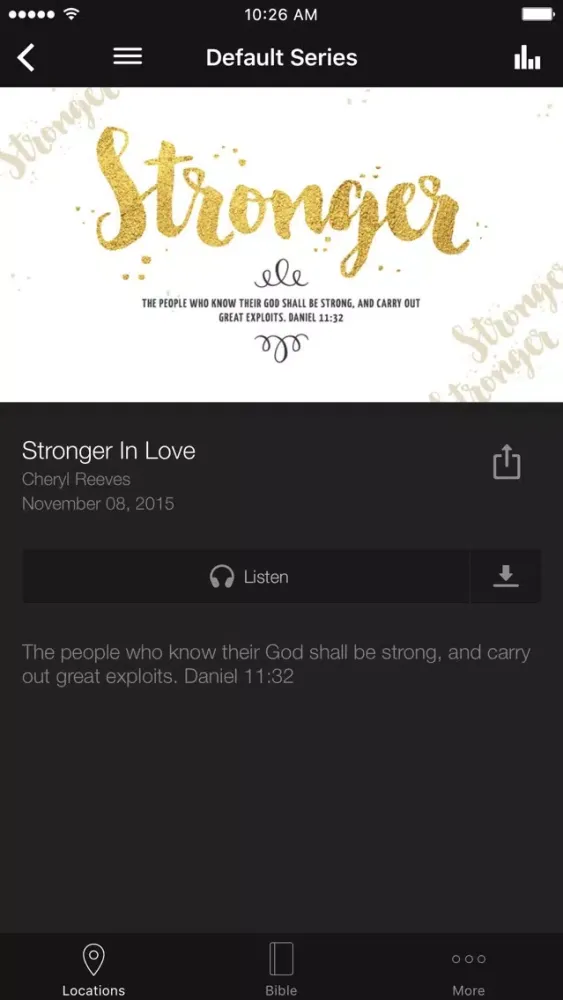 Liberty Church App Ekran Görüntüleri