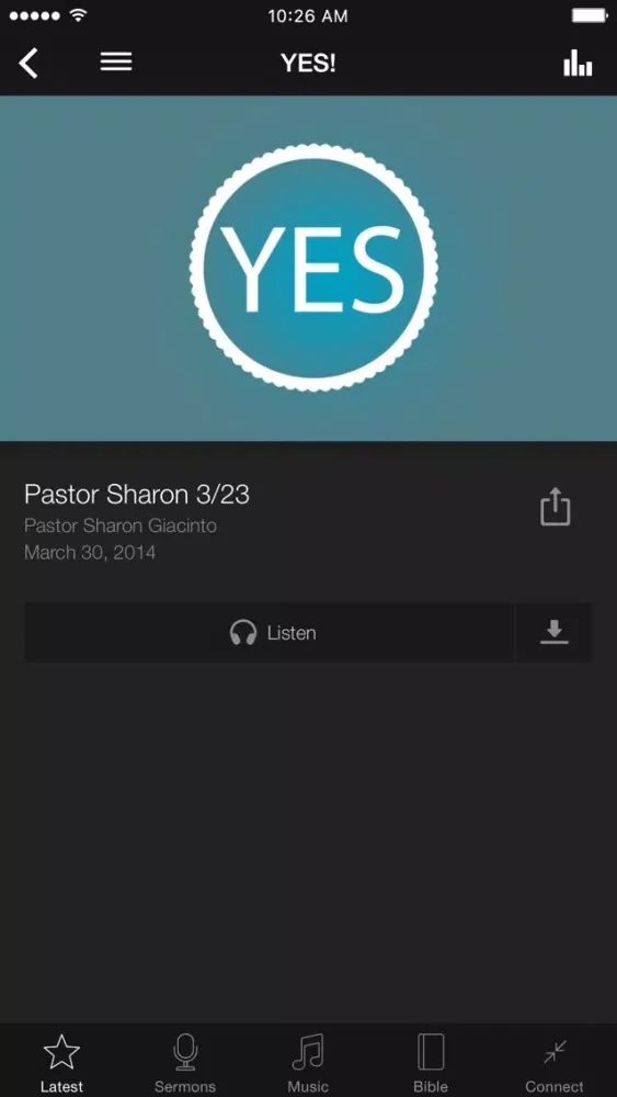 Tangkapan layar Grace Community Church App App