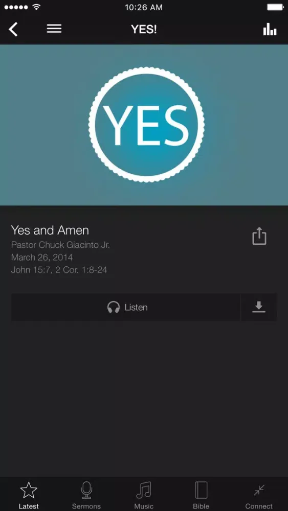 Tangkapan layar Grace Community Church App App