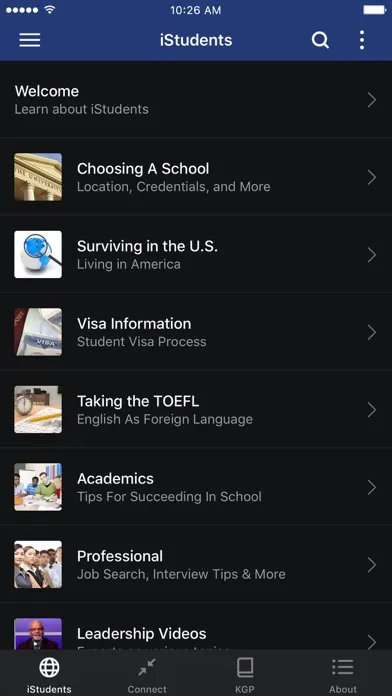 iStudents应用截图