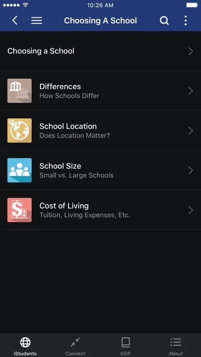 iStudents应用截图