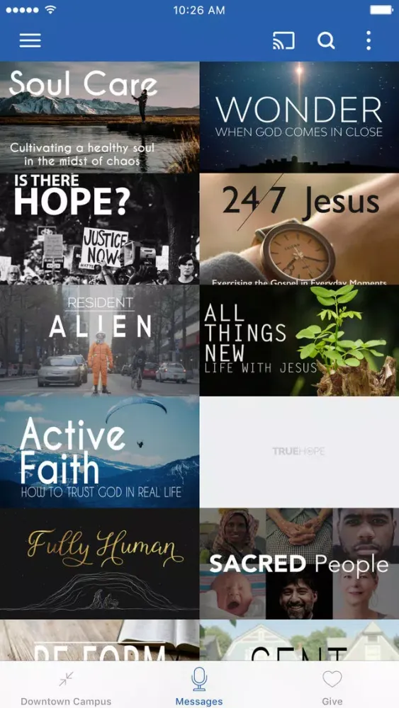 Ảnh chụp màn hình của True Hope Church Boise