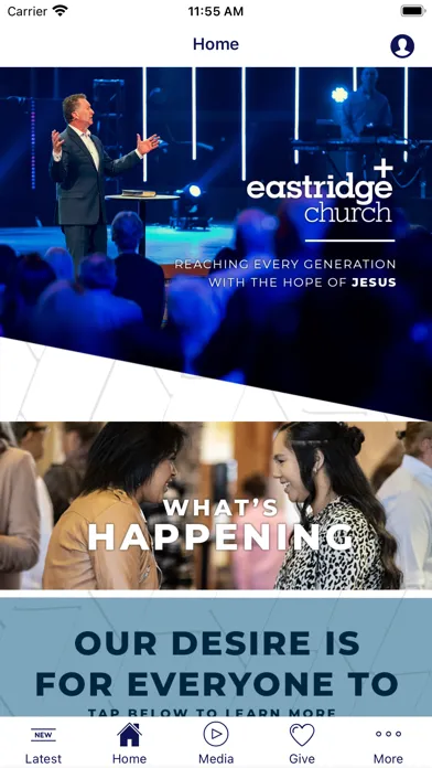 Eastridge Church Mobile Screenshots