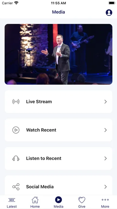 Eastridge Church Mobile Screenshots