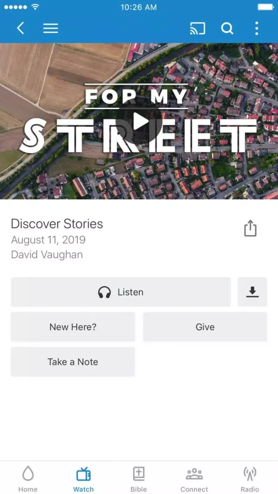 Capturas de tela do Whitewater Crossing App