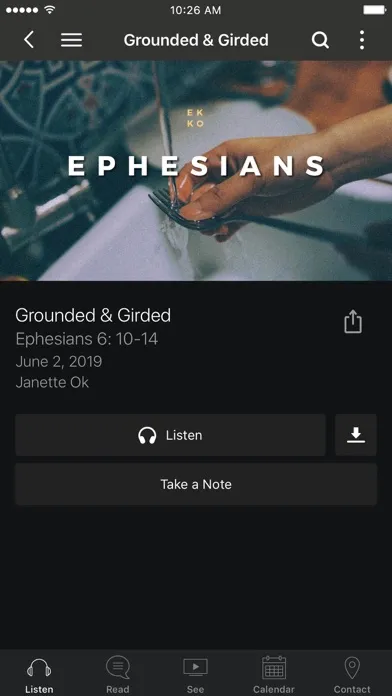 Screenshot di Ekko Church