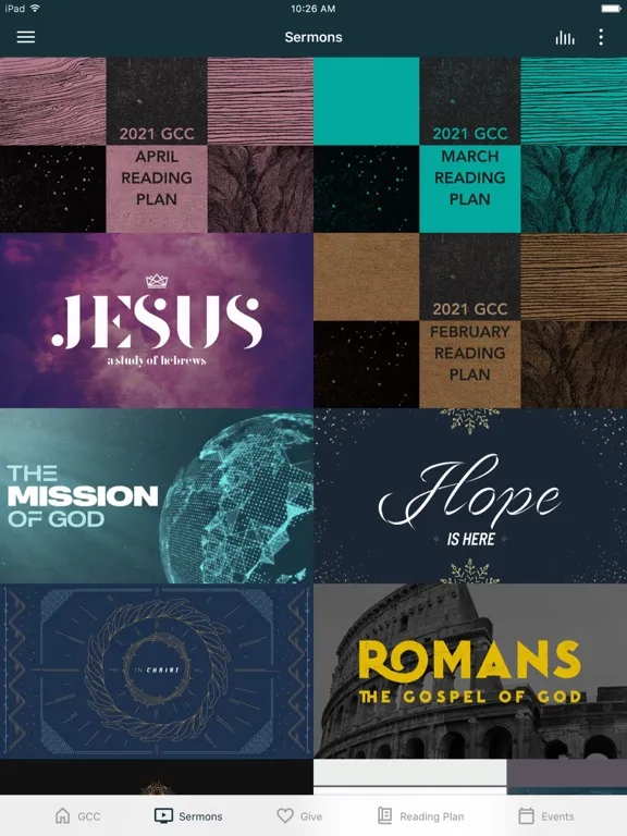 Gospel Community Chattanooga iPad 应用截图