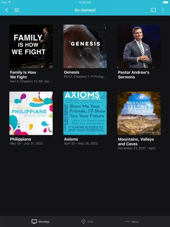 Asbury Church Tulsa iPad  Screenshots