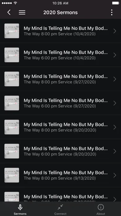 Capturas de pantalla de The Way IABC