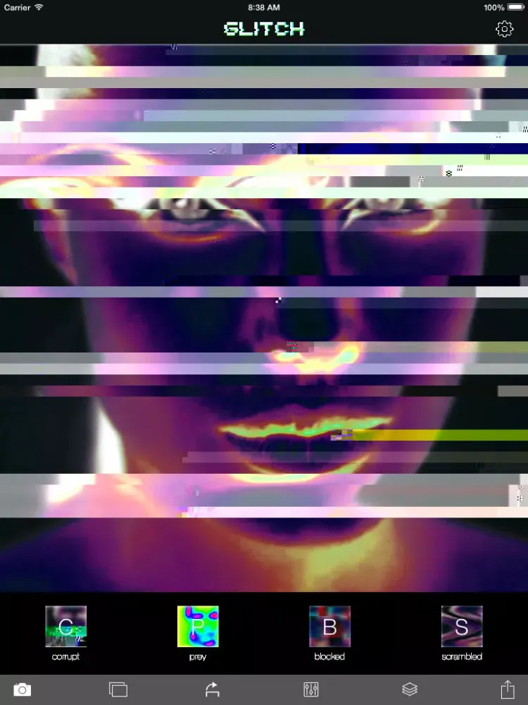 Glitch iPad  スクリーンショット