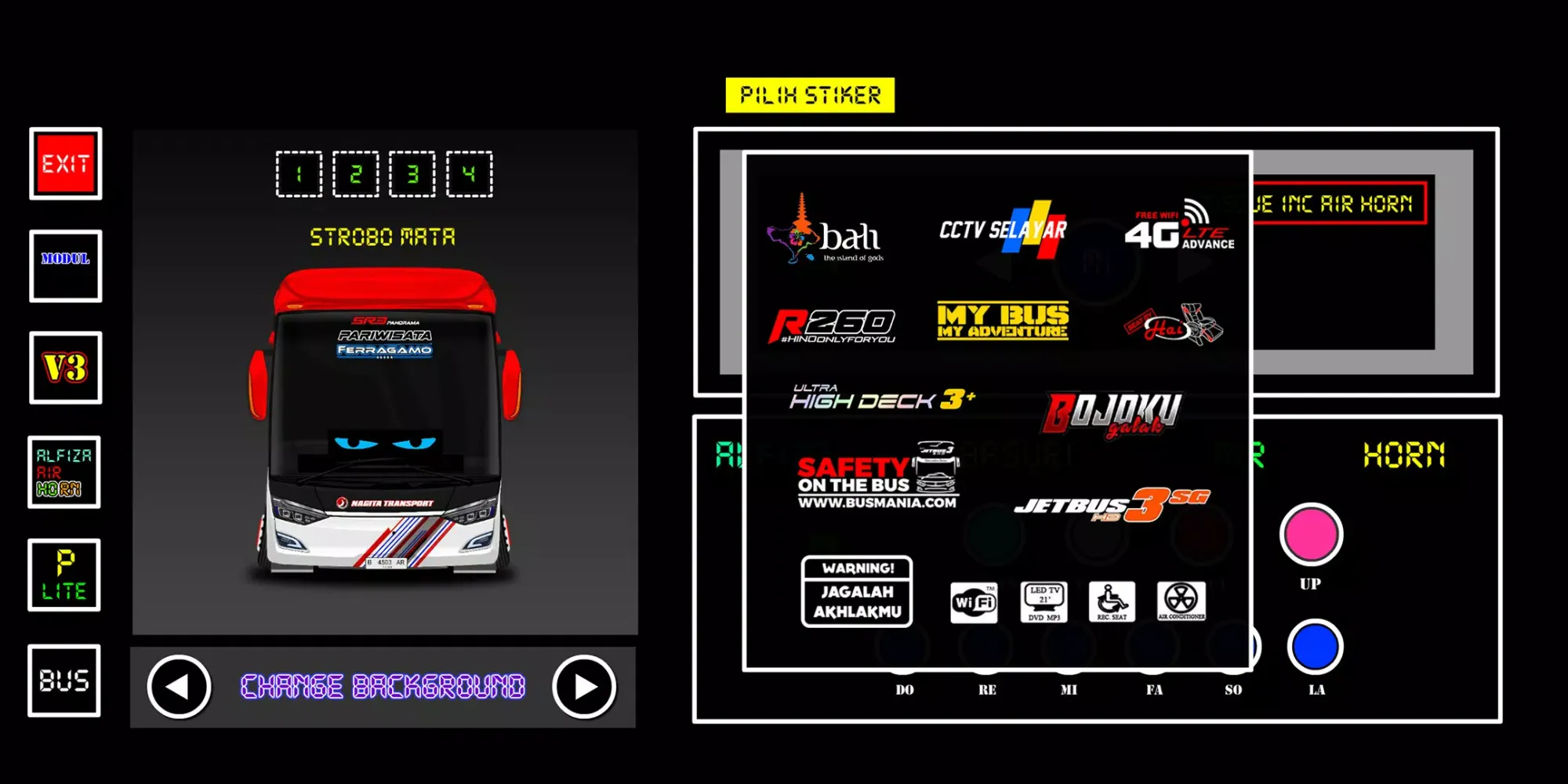 Bus Telolet Basuri Strobo Mata Screenshots
