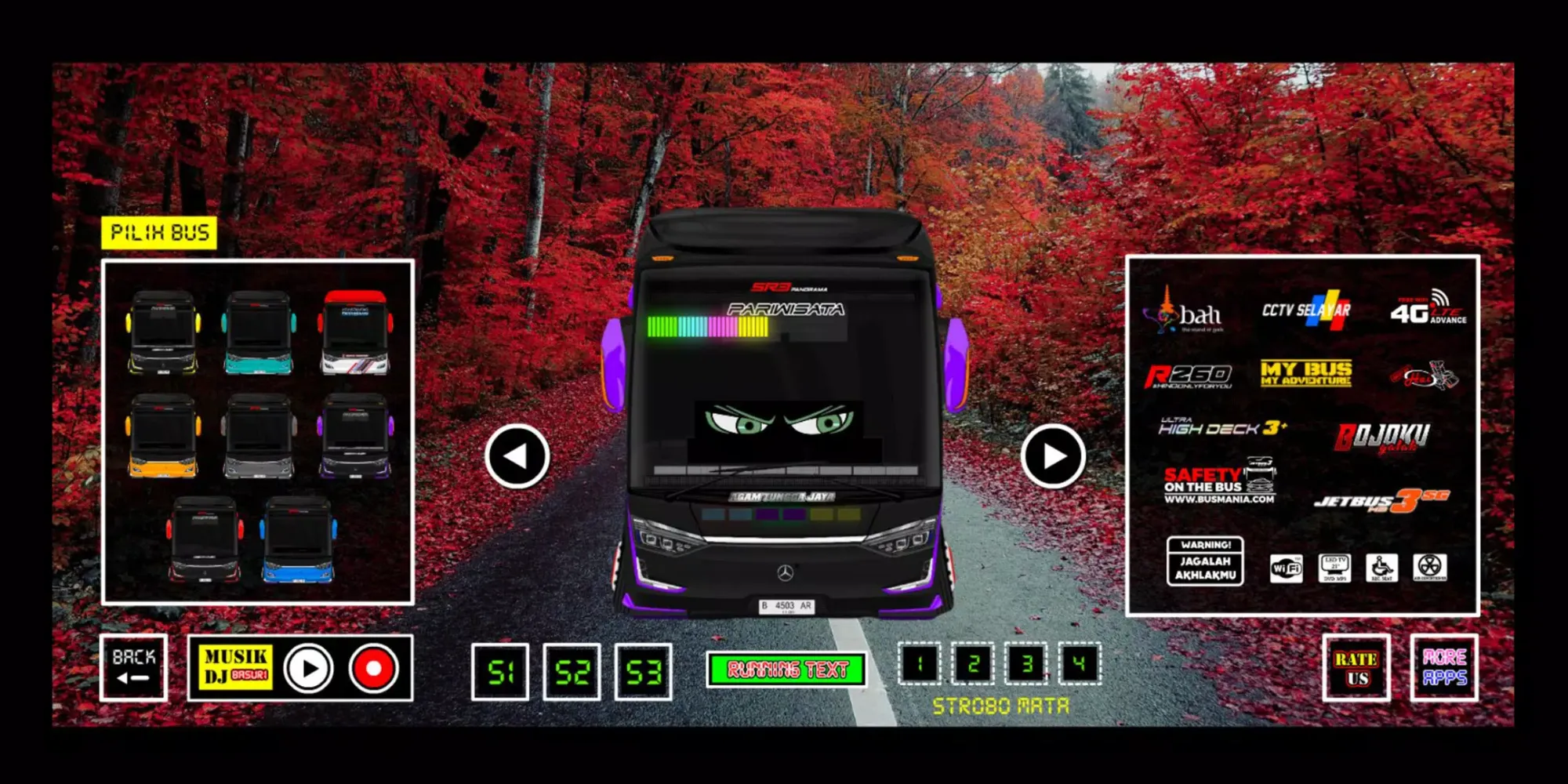 Bus Telolet Basuri Strobo Mata Screenshots