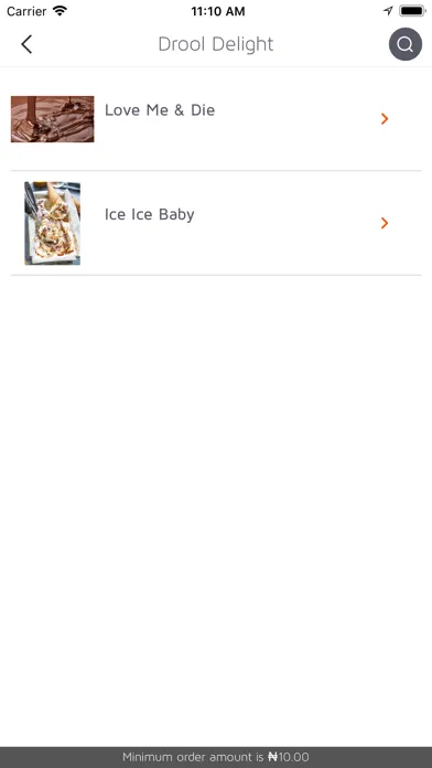 Screenshot di EatBox