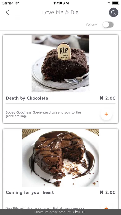 Screenshot di EatBox