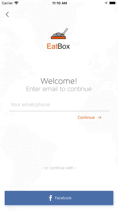 Screenshot di EatBox