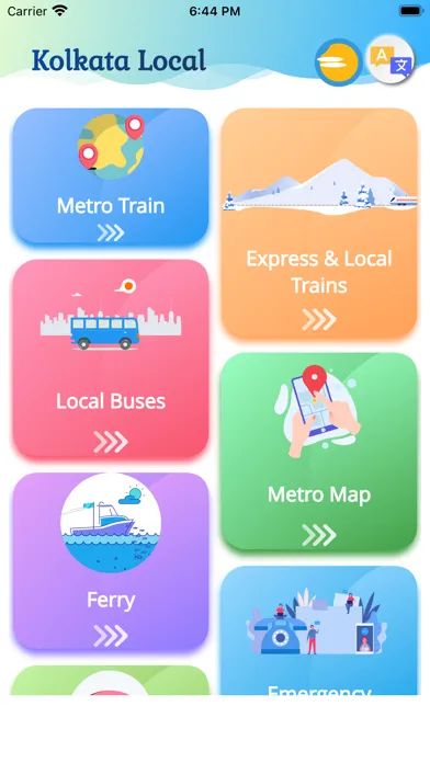 Kolkata Local Train, Metro Bus سکرین شاٹس