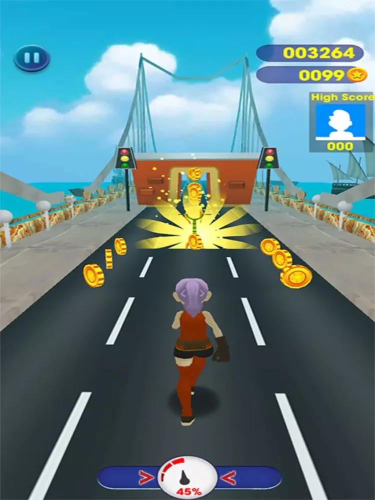 Captures d'écran de Granny's Basic Runner Subway iPad 