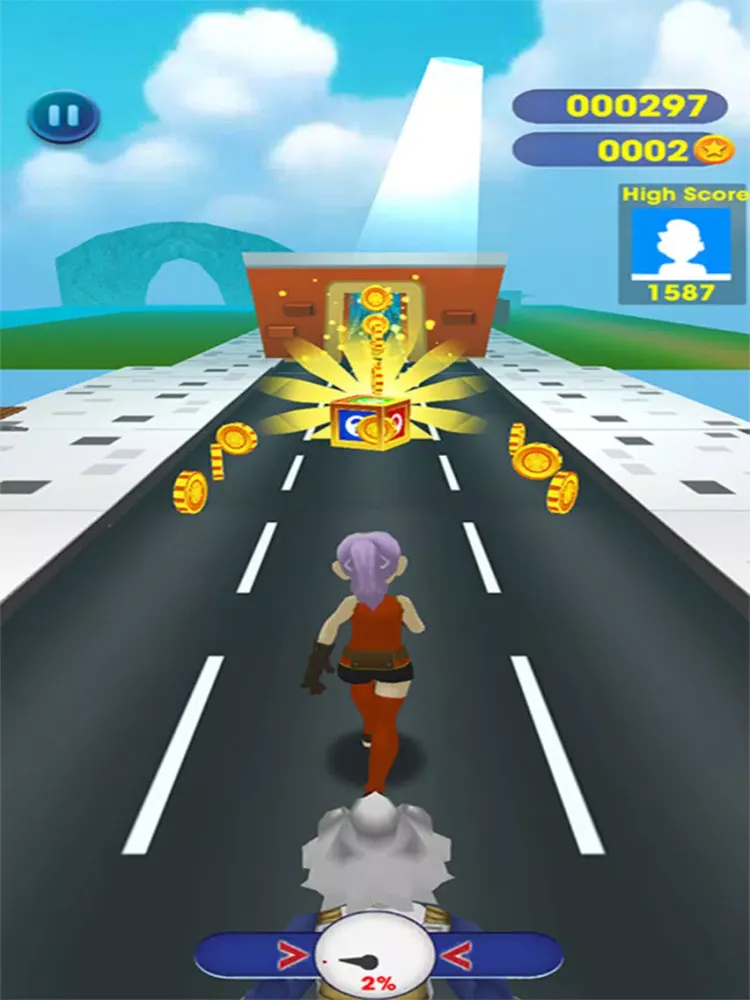Captures d'écran de Granny's Basic Runner Subway iPad 