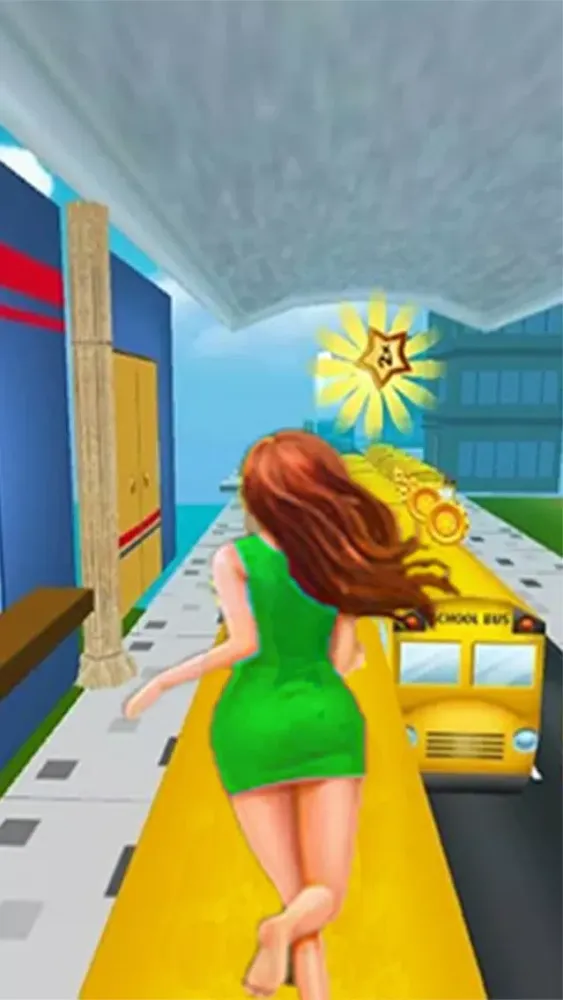 Captures d'écran de Granny's Basic Runner Subway