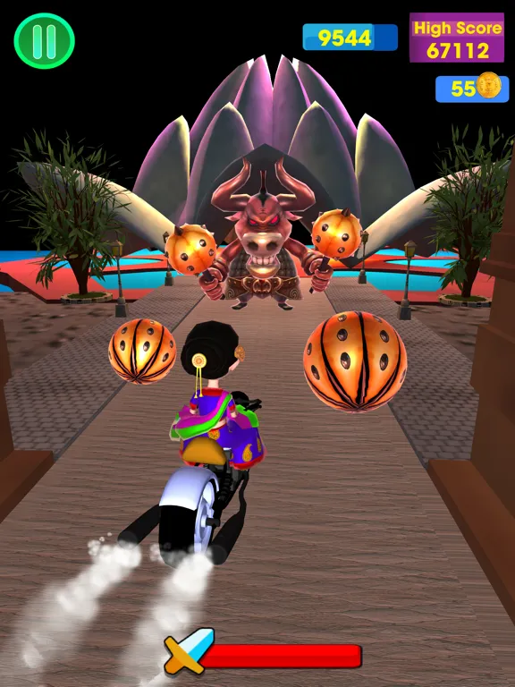 Capturas de pantalla de Subway Indian Runner iPad 