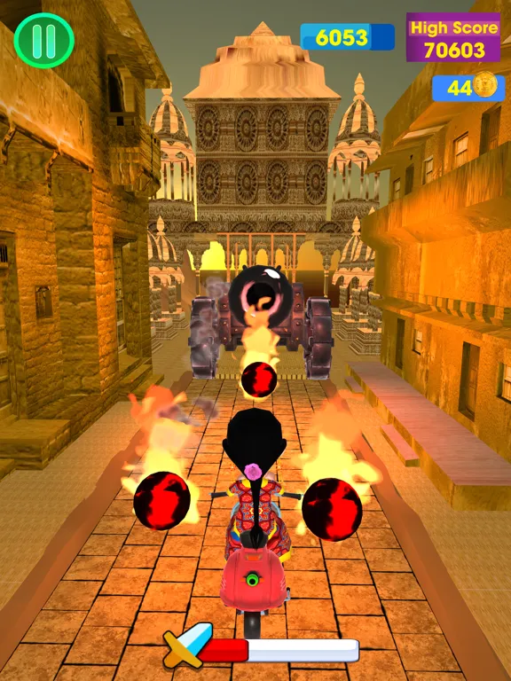 Capturas de pantalla de Subway Indian Runner iPad 