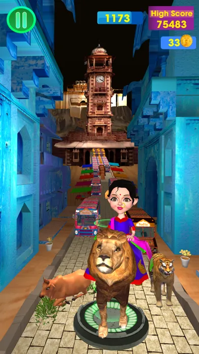 Capturas de pantalla de Subway Indian Runner