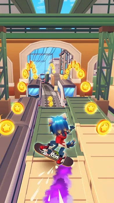 Captures d'écran de Subway Gold Runners