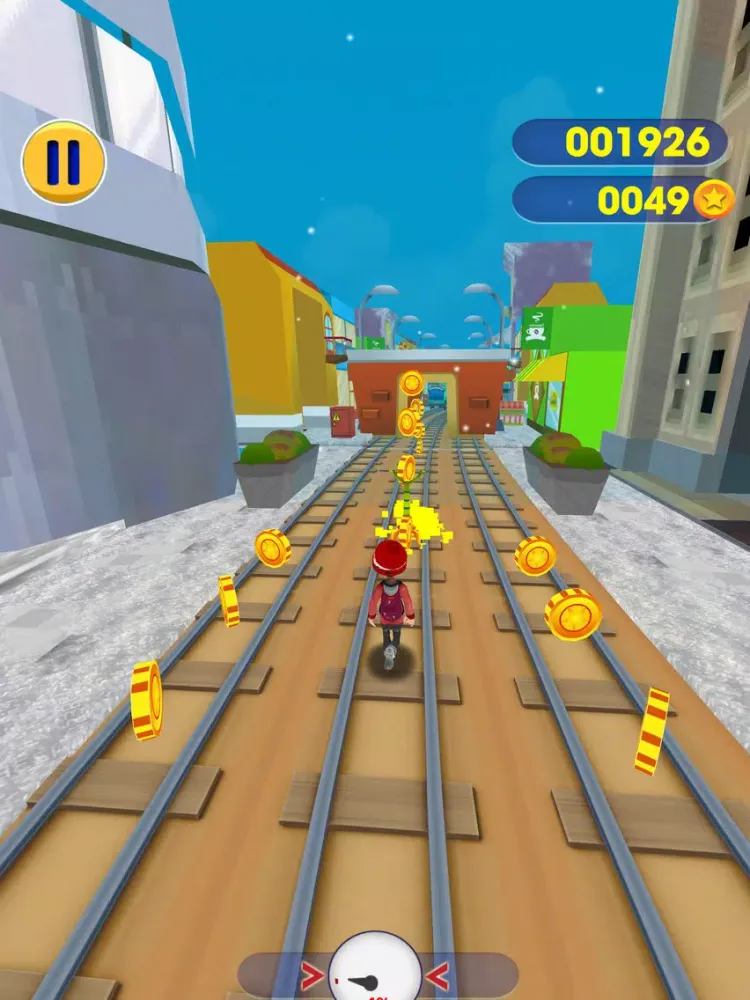Subway Santa Runer iPad 应用截图