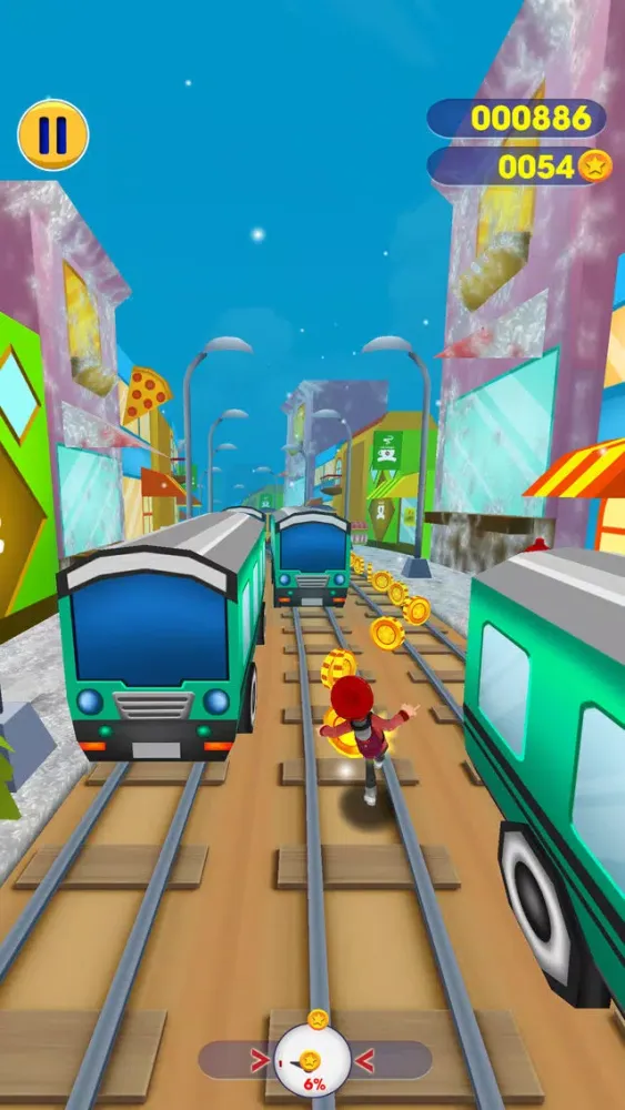 Subway Santa Runer应用截图
