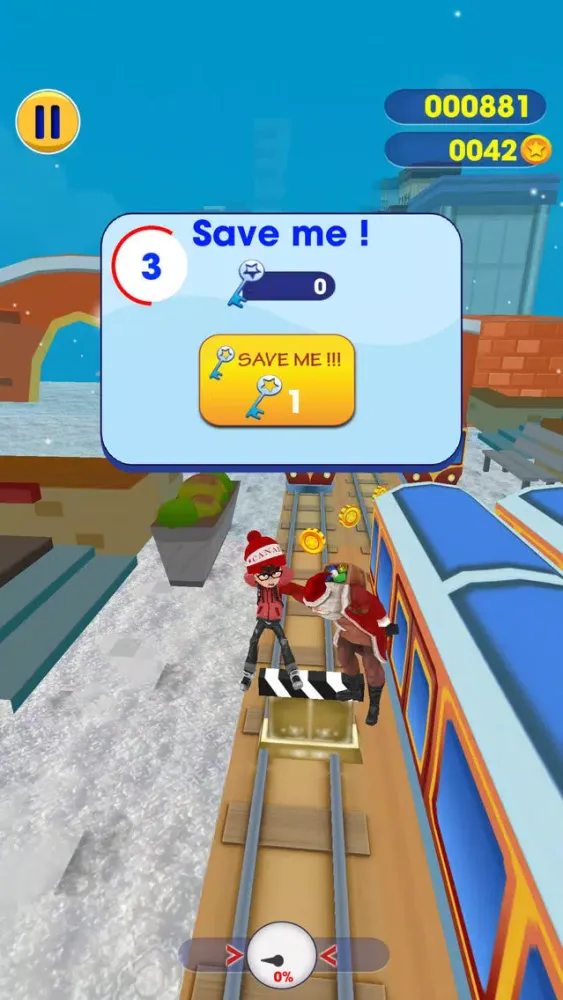 Subway Santa Runer应用截图