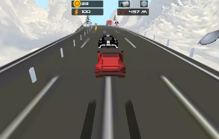 Ảnh chụp màn hình của Car Racing Rivals : Snow