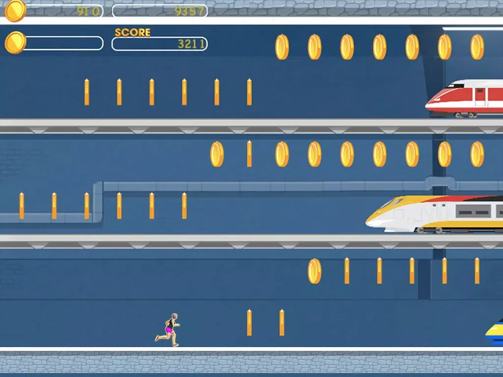 Subway Train Tunnel iPad Ekran Görüntüleri