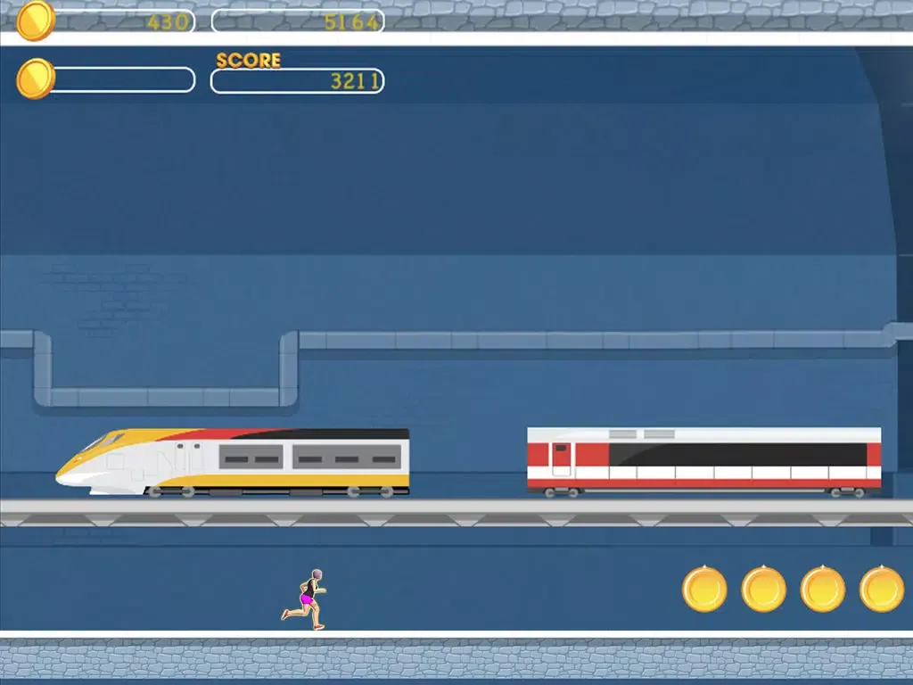 Subway Train Tunnel iPad Ekran Görüntüleri