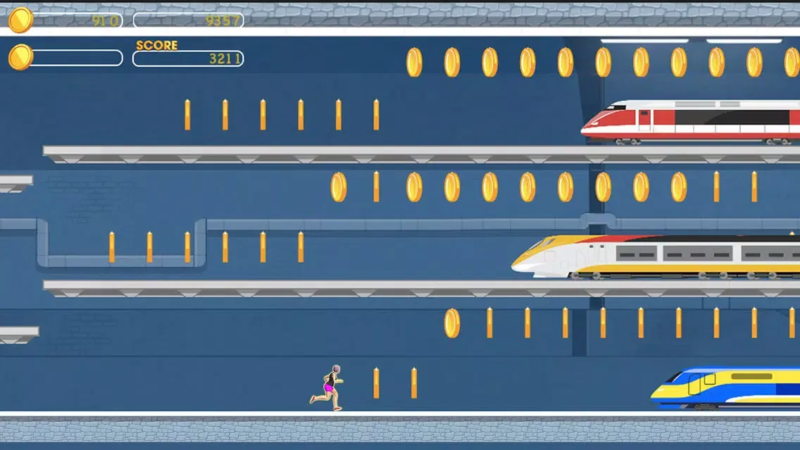 Subway Train Tunnel Ekran Görüntüleri