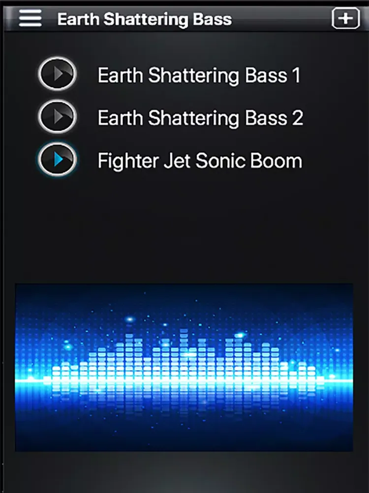 Ultra-Low Subwoofer Bass Pad iPad  Ekran Görüntüleri