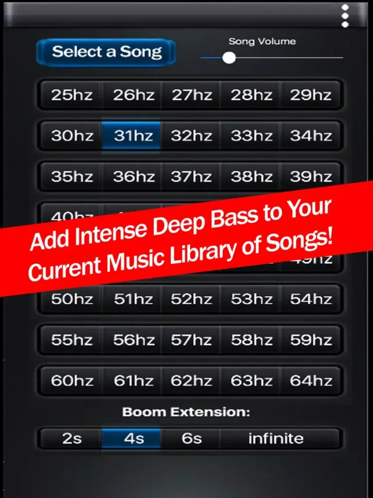 Ultra-Low Subwoofer Bass Pad iPad  Ekran Görüntüleri