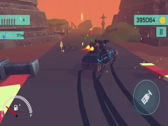 Zombie Shooter Car Battle Game iPad  Screenshots