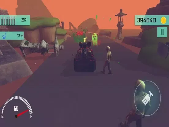Zombie Shooter Car Battle Game iPad  Screenshots