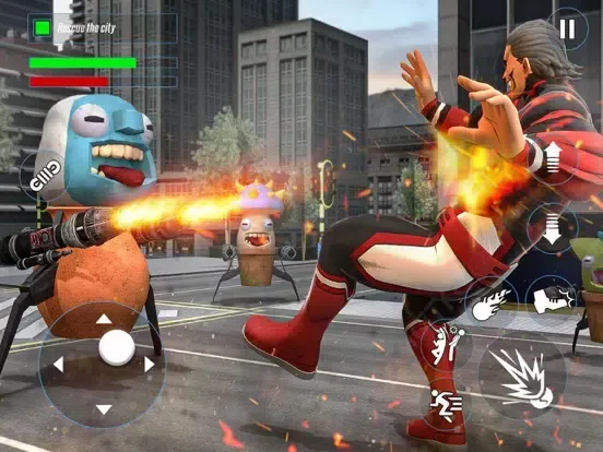 Mighty Monster Action Hero iPad  سکرین شاٹس