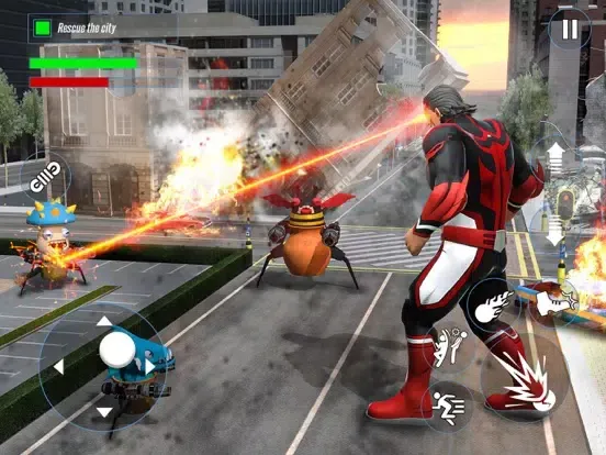 Mighty Monster Action Hero iPad  سکرین شاٹس