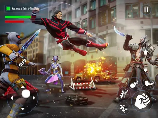 Mighty Monster Action Hero iPad  سکرین شاٹس