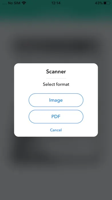 ภาพหน้าจอของ Document Scanner App!