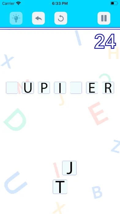 Screenshot di Jumble Word Games