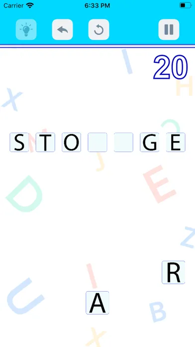Screenshot di Jumble Word Games