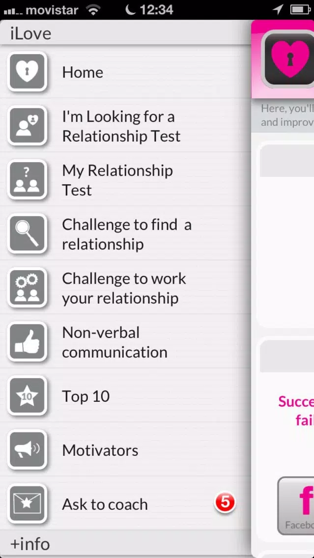 iLove: Test & Improve your relationship Screenshots