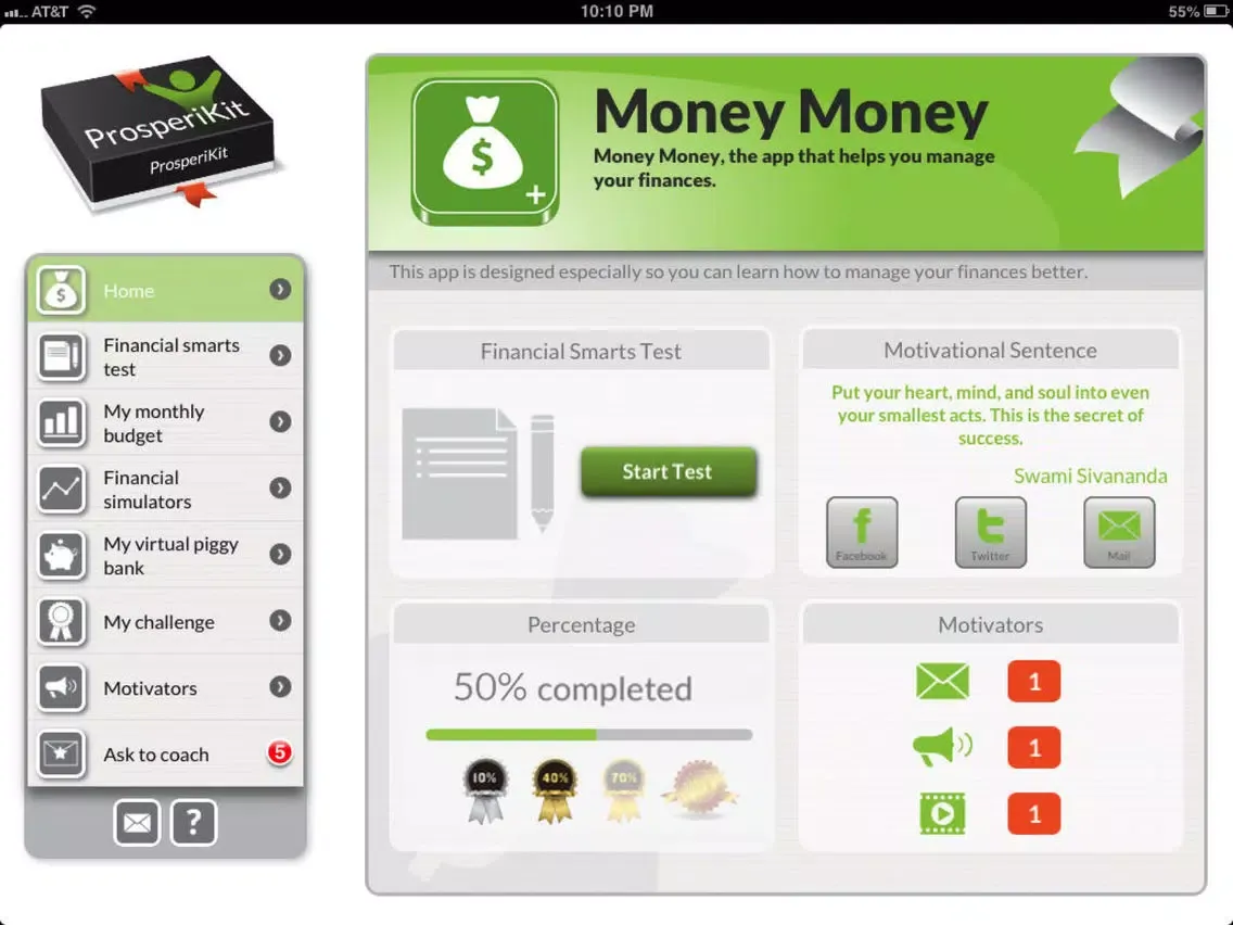 Money Money: To track expenses & save money iPad  Screenshots