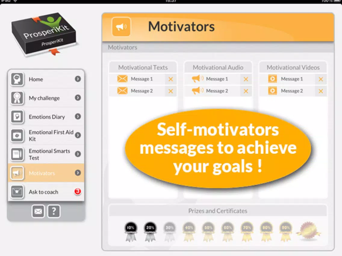 My Emotions: To successfully manage your feelings iPad  Screenshots