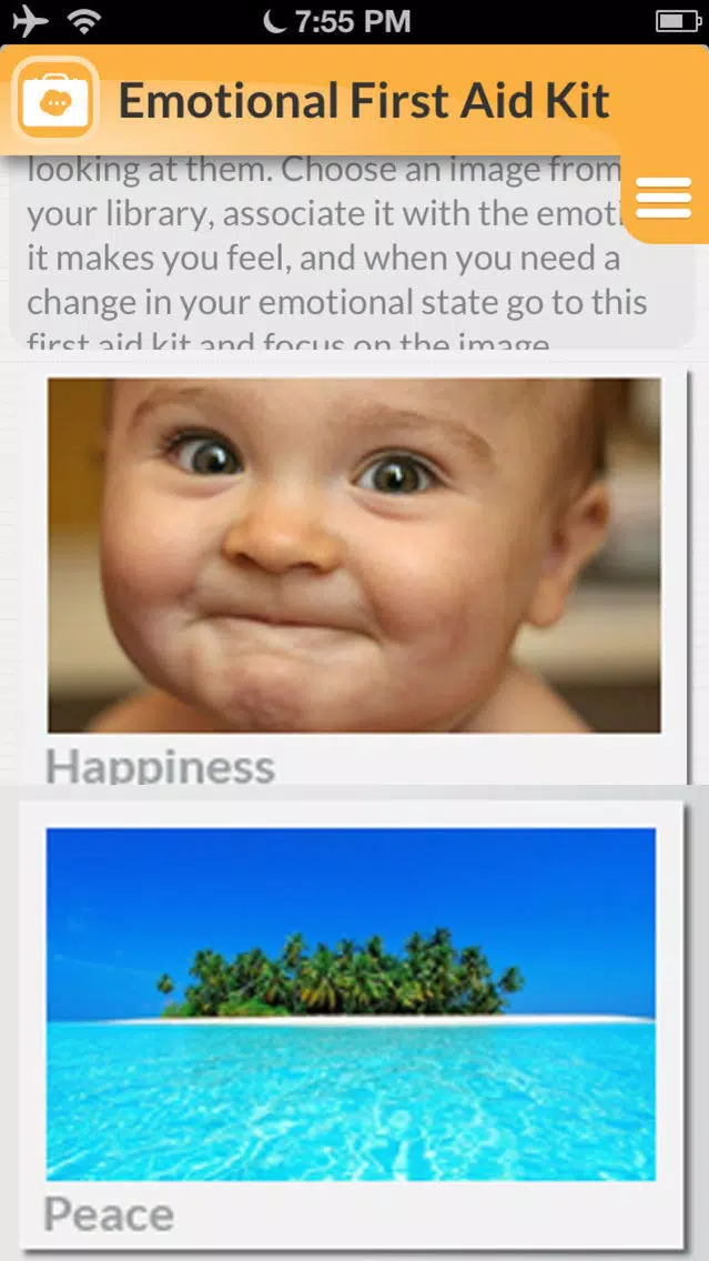 My Emotions: To successfully manage your feelings Screenshots
