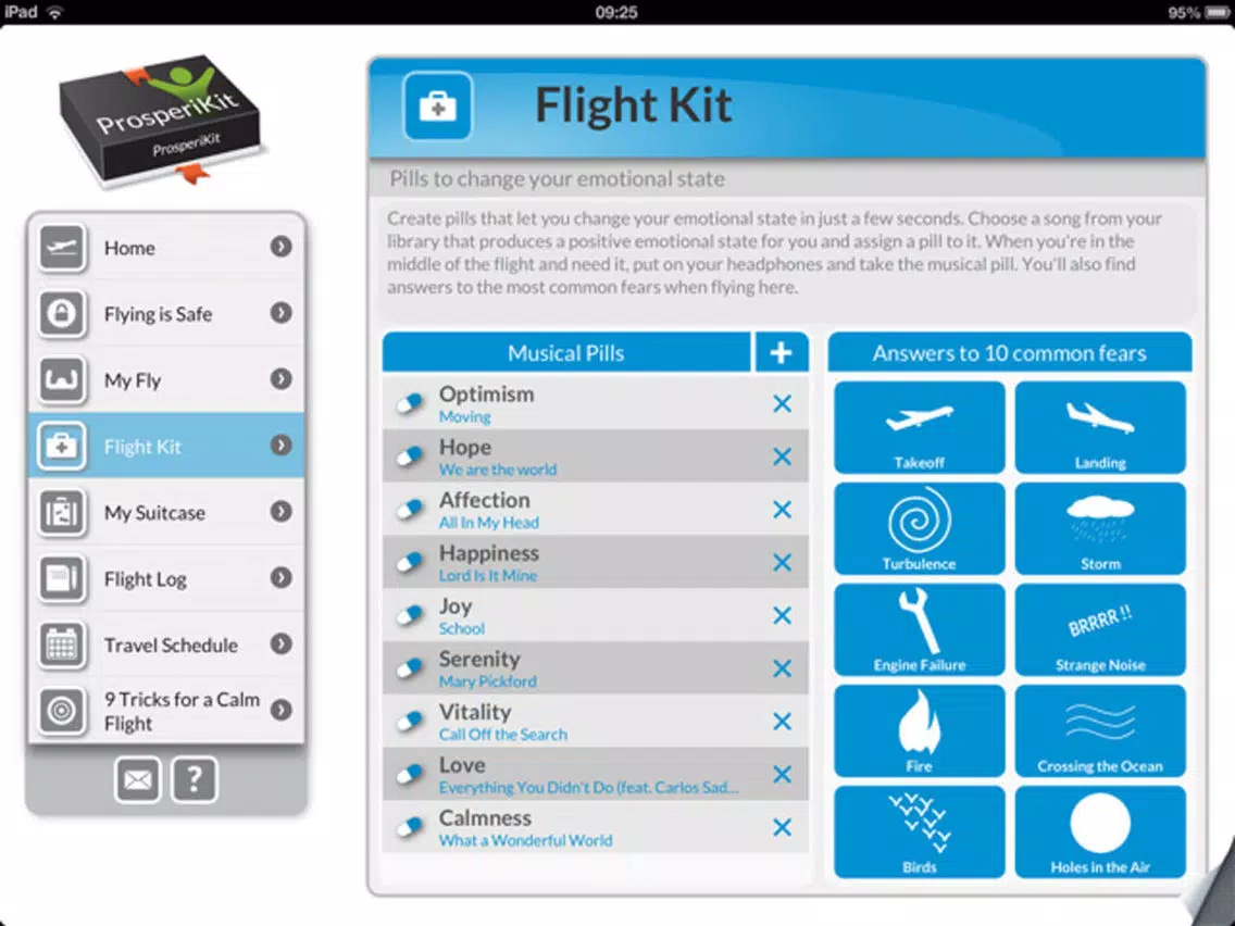 My Fly: To stop anxiety & fear of flying iPad  Screenshots