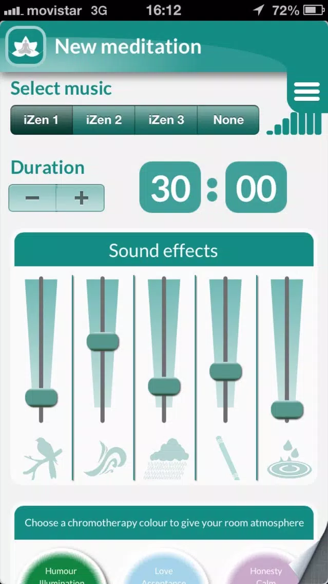 My Zen: Meditation, color therapy & relaxing music Screenshots